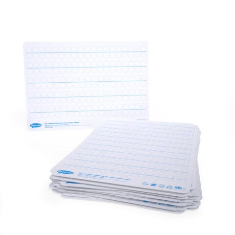 Bubble Handwriting Double-sided A4 Mini Whiteboards - 35, Boards Only