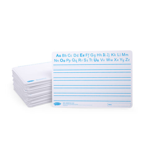 Handwriting Double-sided A4 Mini Whiteboards - 100, Boards Only