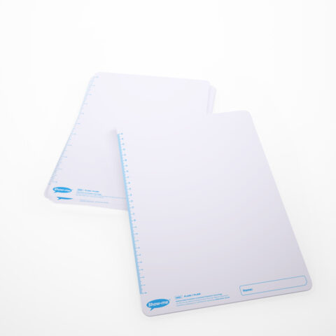 Plain Double-sided A4 Mini Whiteboards - 10, Boards Only
