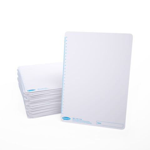Plain Double-sided A4 Mini Whiteboards - 100, Boards Only