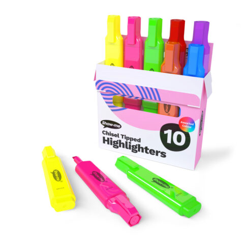 Chunky Highlighters - Assorted, 10