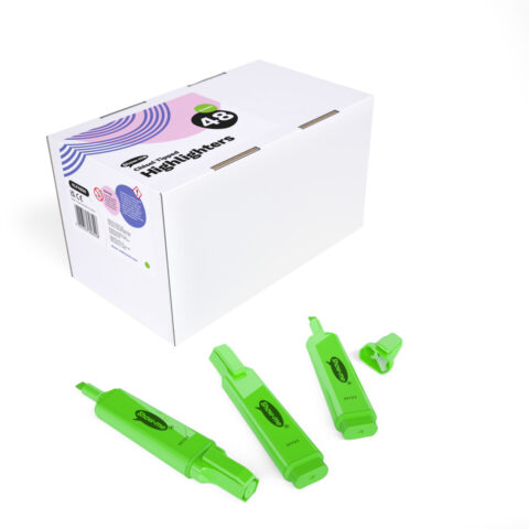 Chunky Highlighters - Green, 48