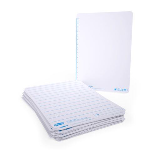 Lined Double-sided A4 Mini Whiteboards - 35, Boards Only