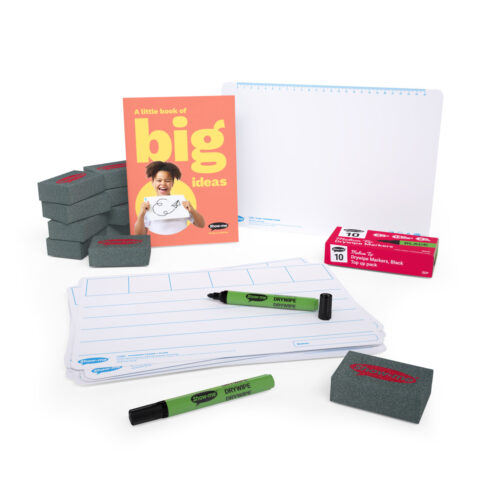 6-Frame Phoneme Double-sided A4 Mini Whiteboards - 10, With Accessories