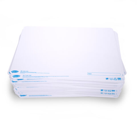 Plain Double-sided A3 Mini Whiteboards - 100, Boards Only