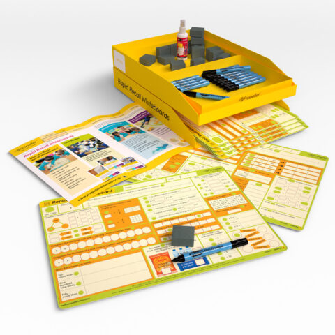 Rapid Recall A3 Double-sided Mini Whiteboards - Year 4, 15
