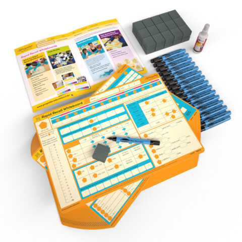 Rapid Recall A3 Double-sided Mini Whiteboards - Year 5, 30