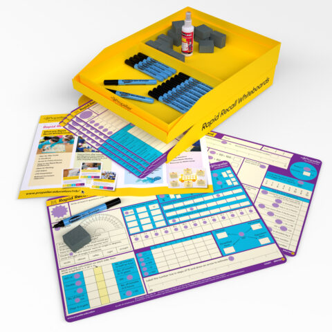 Rapid Recall A3 Double-sided Mini Whiteboards - Year 6, 15