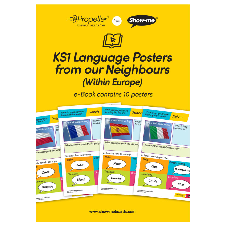 Learn. Language Poster KS1 Language Posters from our Neighbours - Download - Show-me - Seeing ...
