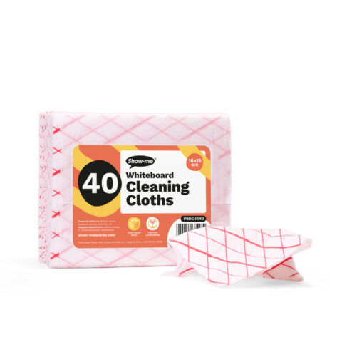 Plant-based Whiteboard Cleaning Cloths - 40 Pack