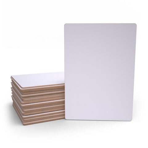 Plain Rigid Double-sided A4 Mini Whiteboards - 30, Boards Only