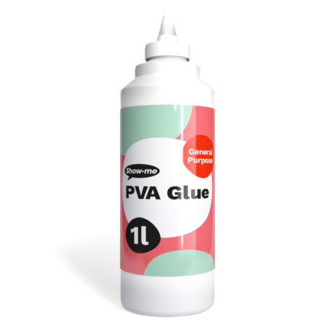 PVA Glue - General Purpose (Red), 1 Litre