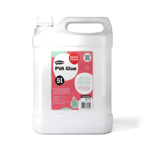 PVA Glue - General Purpose (Red), 5 Litre
