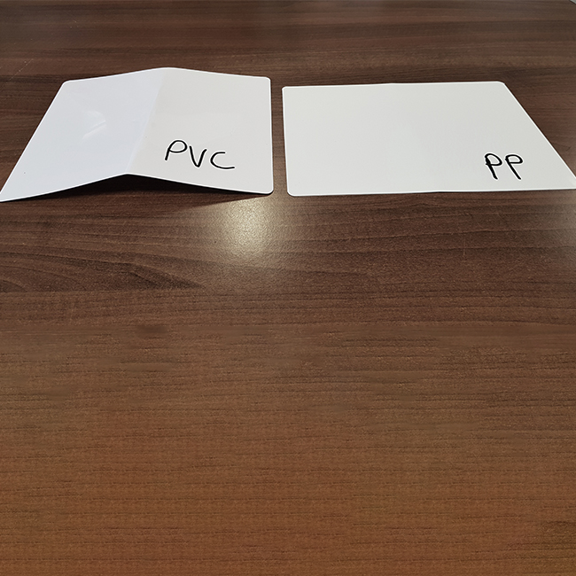 Why Show-me Boards are made from PP not PVC