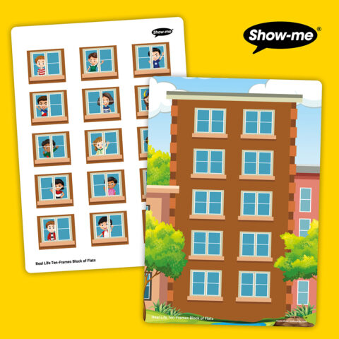 KS1 Real Life Ten-Frames Block of Flats - Download