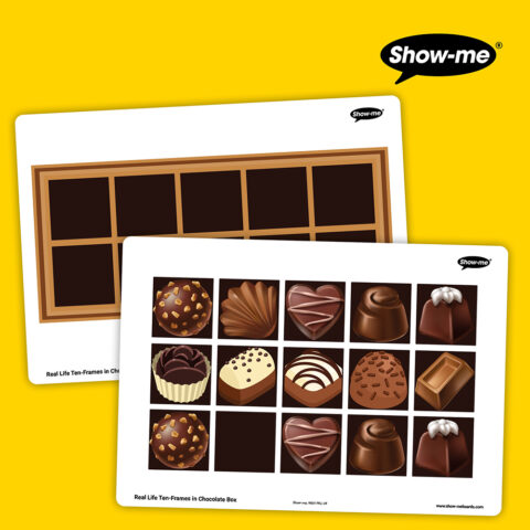 KS1 Real Life Ten-Frames Choc Box - Download