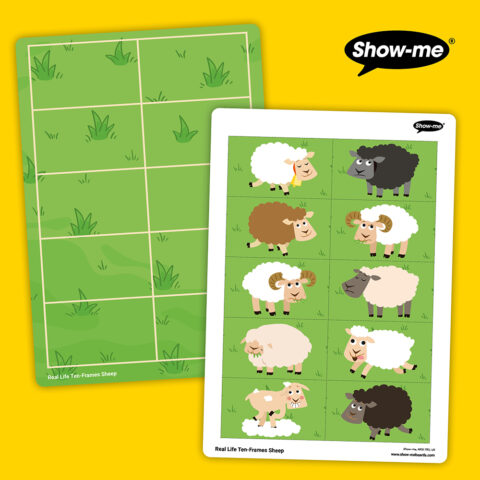 KS1 Real Life Ten-Frames Sheep - Download