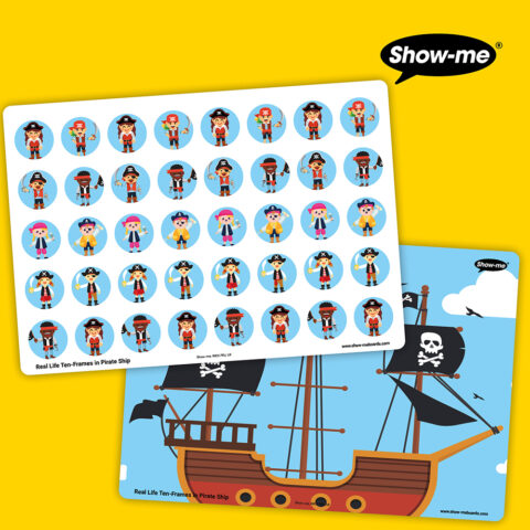 KS1 Real Life Ten-Frames on the Pirate Ship - Download