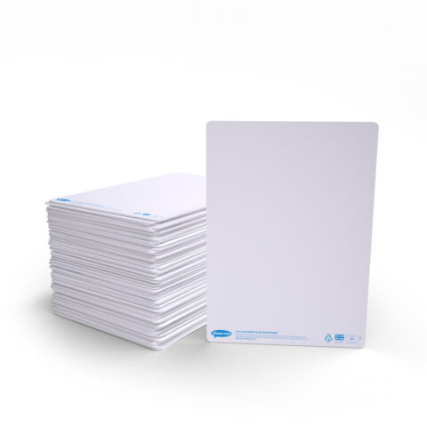 Plain Supertough A4 Mini Whiteboards - 100, Boards Only