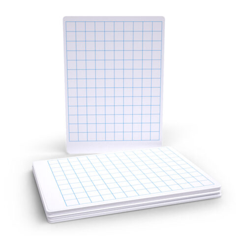 Gridded Super-flexible A4 Mini Whiteboards - 30, Boards Only