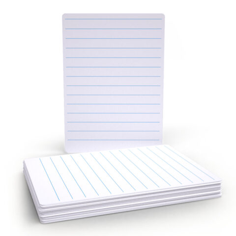 Lined Super-flexible A4 Mini Whiteboards - 30, Boards Only