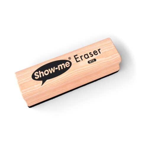 Wooden-handled Whiteboard Eraser - 1, Large