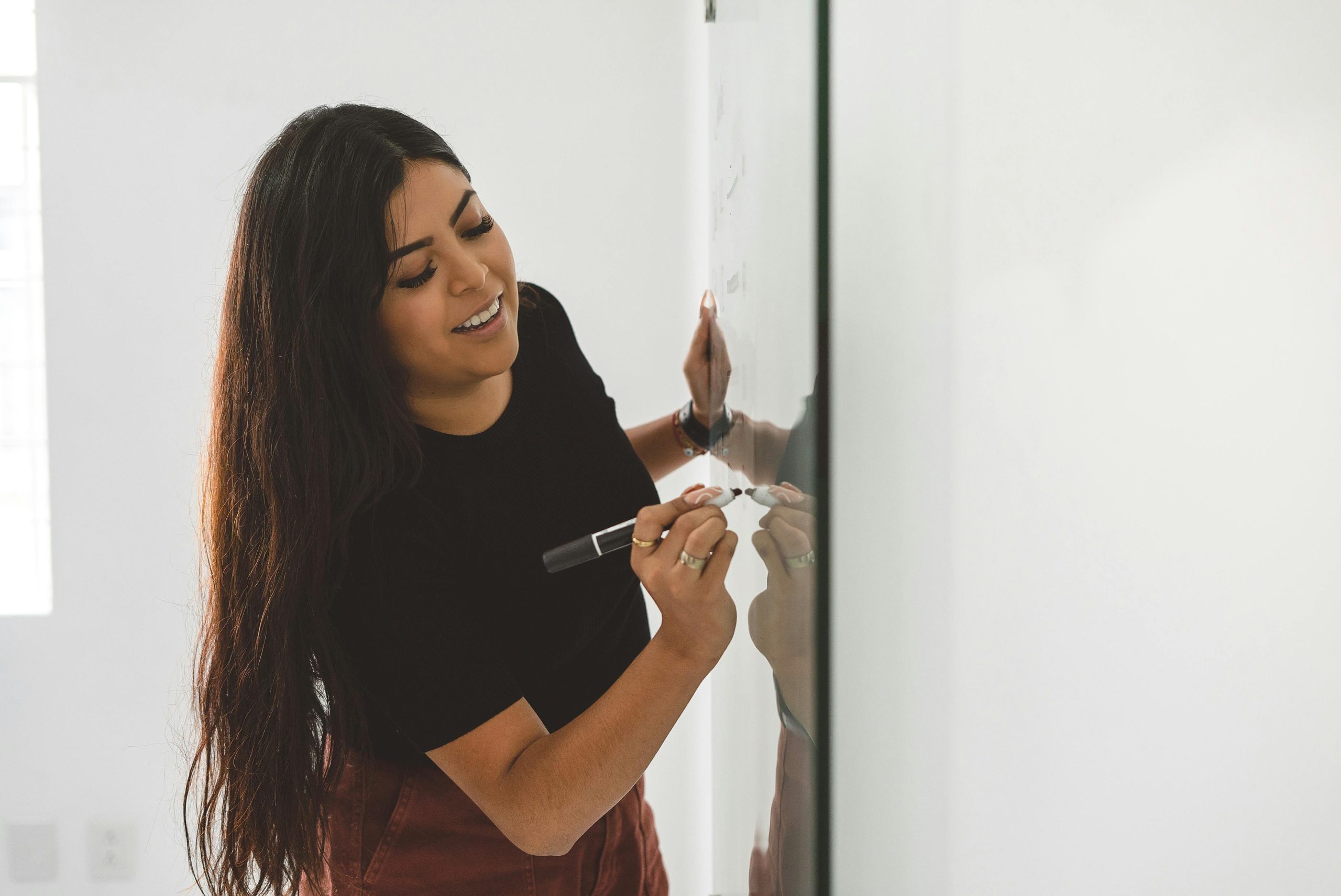 What is Ghosting on a Whiteboard?