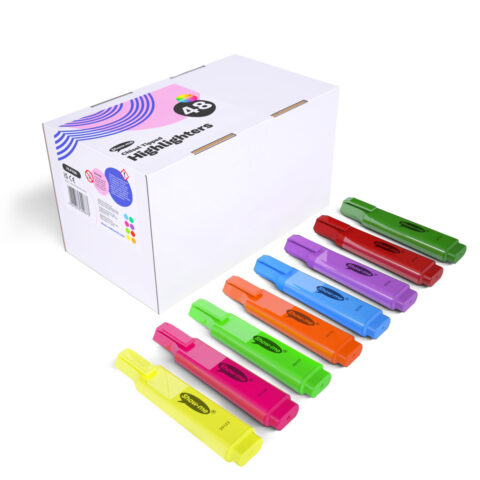 Chunky Highlighters - Assorted, 48