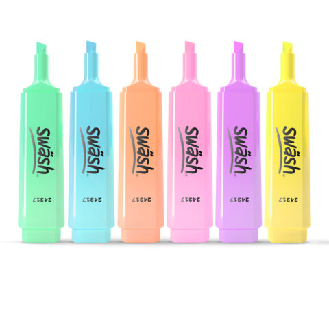 Chunky Highlighters - Pastel Assorted, 48