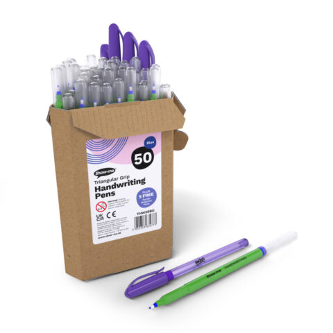 Handwriting Pens - Blue, 50