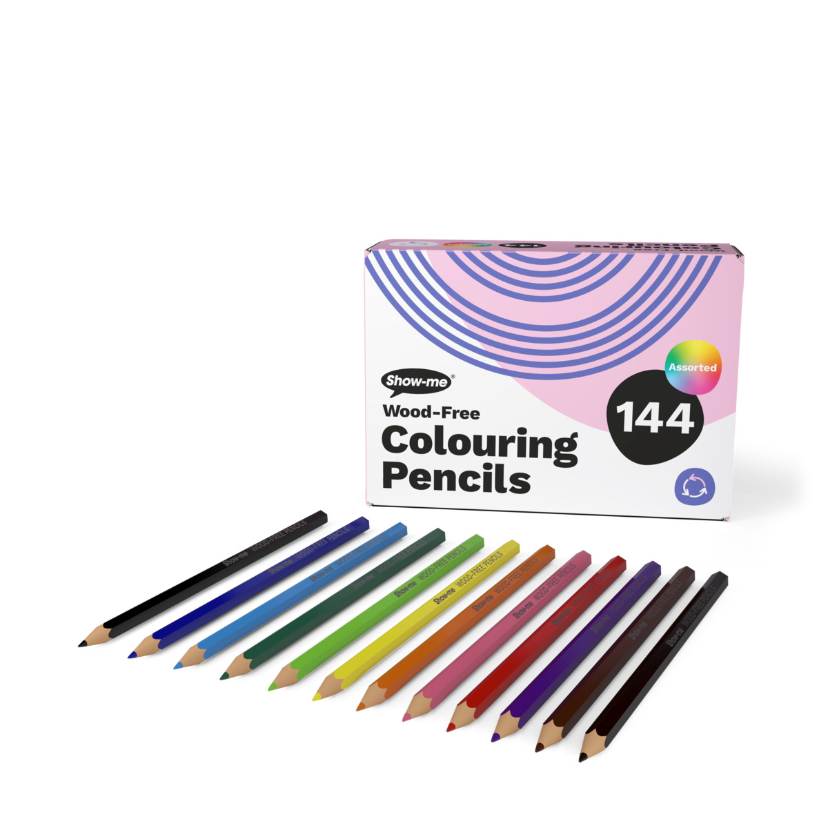 Wood-free Colouring Pencils